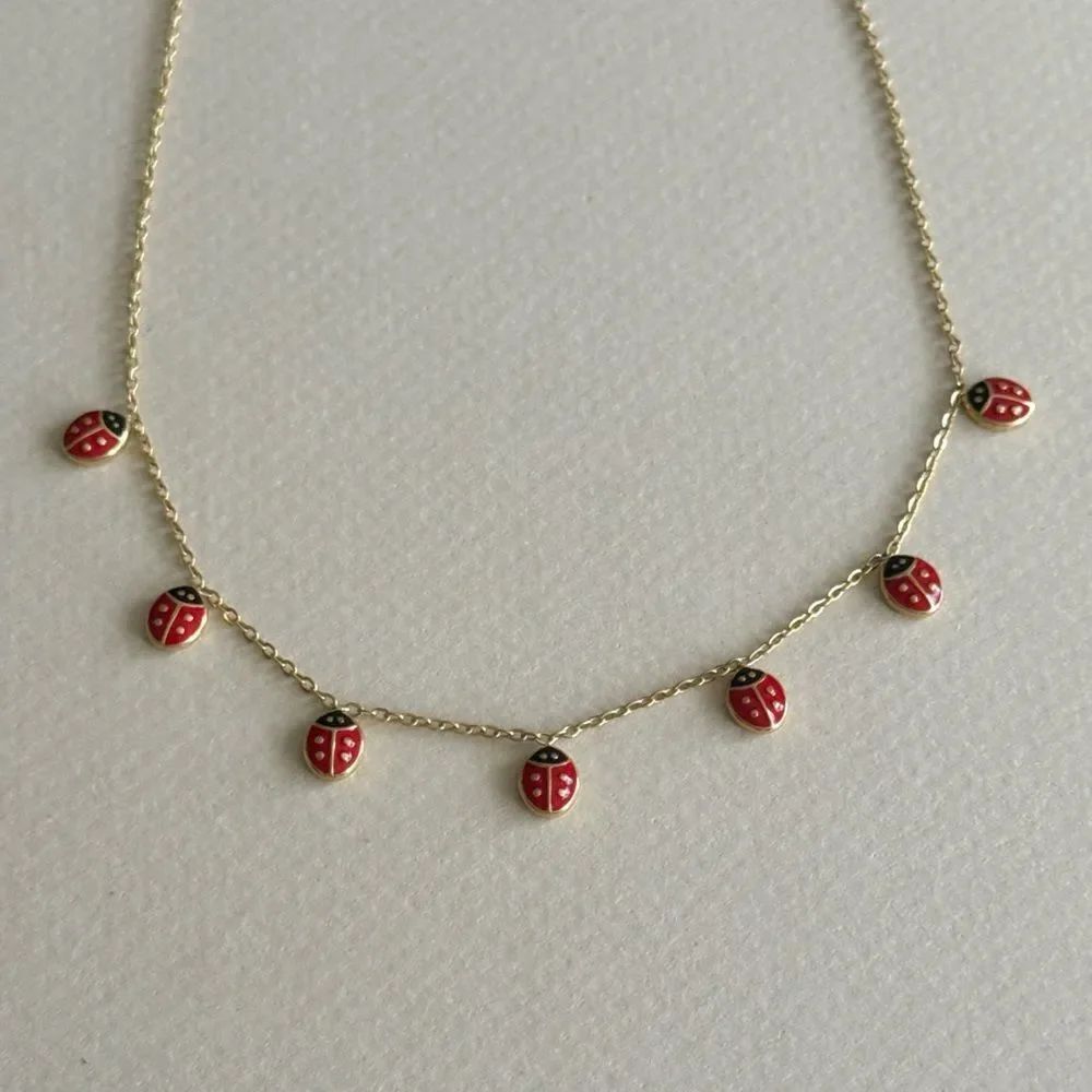 Ladybug Necklace #2126 - Picture 4 of 6
